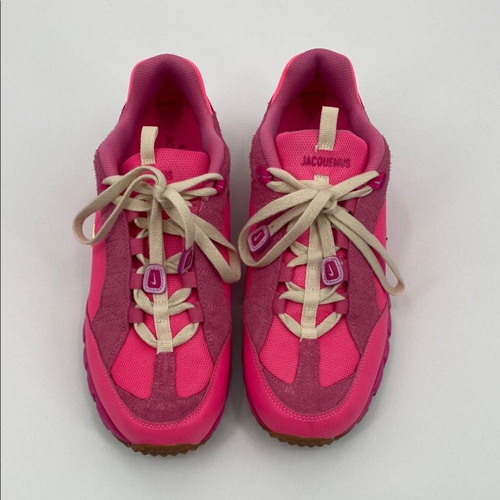 NIKE X JACQUEMEUS Pink Sneakers